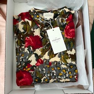 Sezane Pierro blouse EU38 - Romanic printed flowers